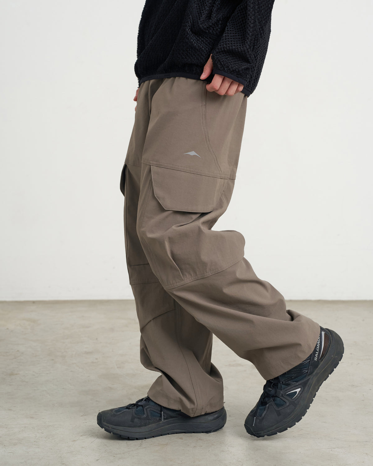 GOYOWEAR / Utility Wide Cargo Pants - Beige