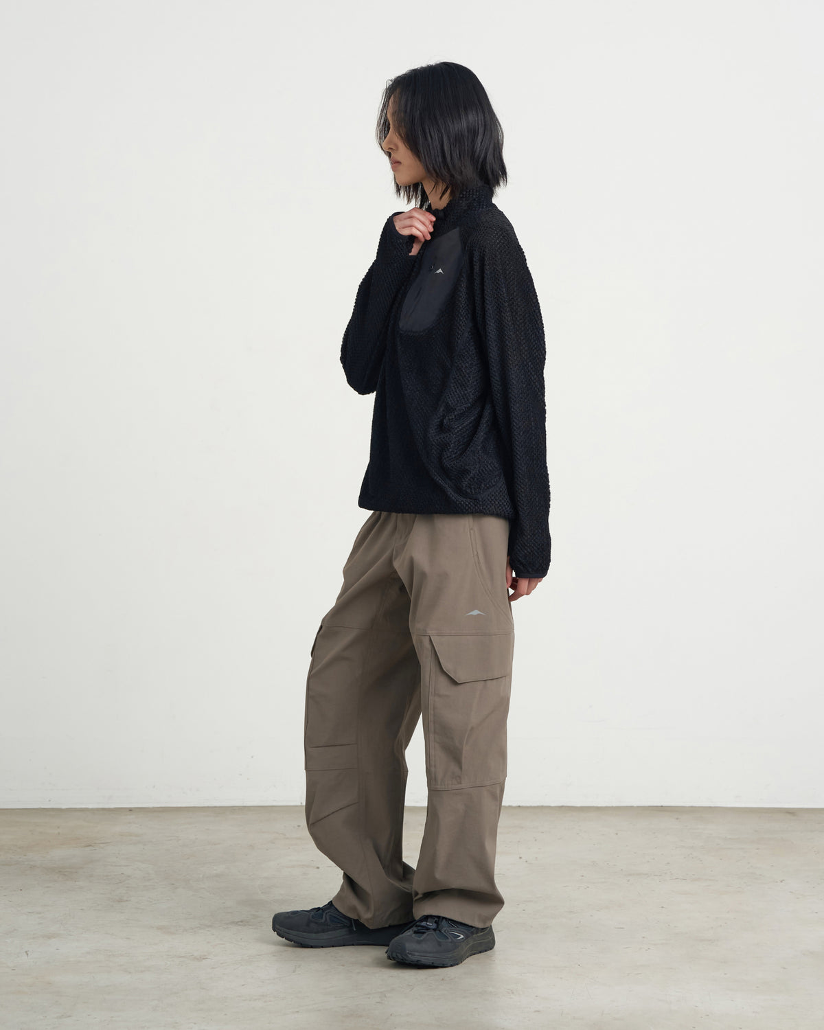 GOYOWEAR / Utility Wide Cargo Pants - Beige
