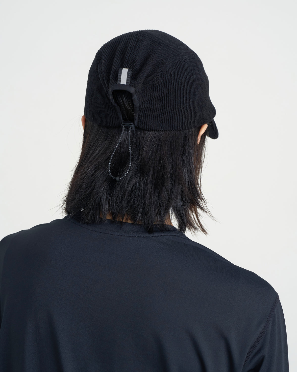 GOYOWEAR / Grid Fleece Cap - Black