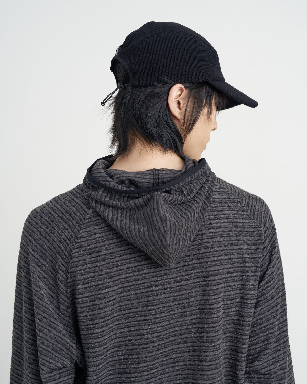 GOYOWEAR / Grid Fleece Cap - Black