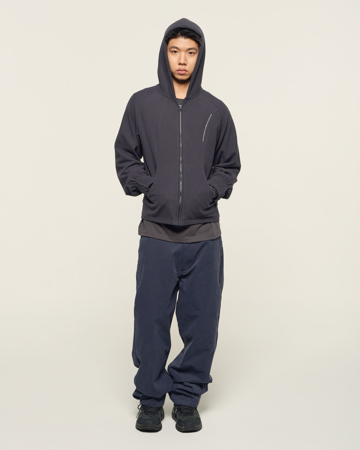 MSC / 26AW Sakariba Hooded Jacket - Charcoal