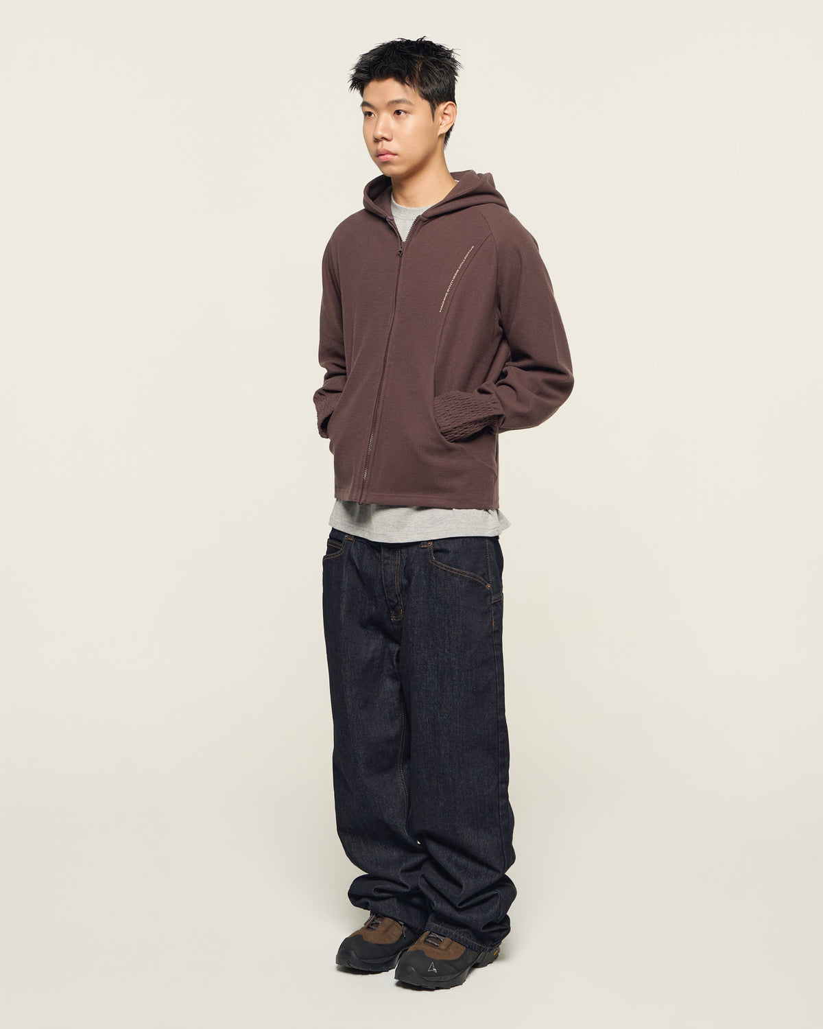 MSC / 26AW Sakariba Hooded Jacket - Brown