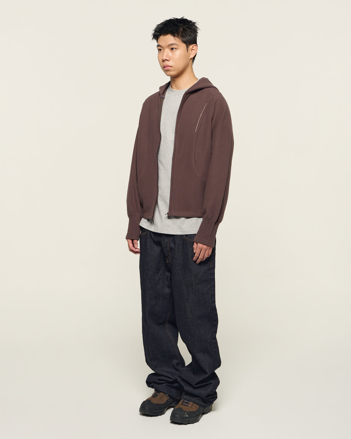 MSC / 26AW Sakariba Hooded Jacket - Brown