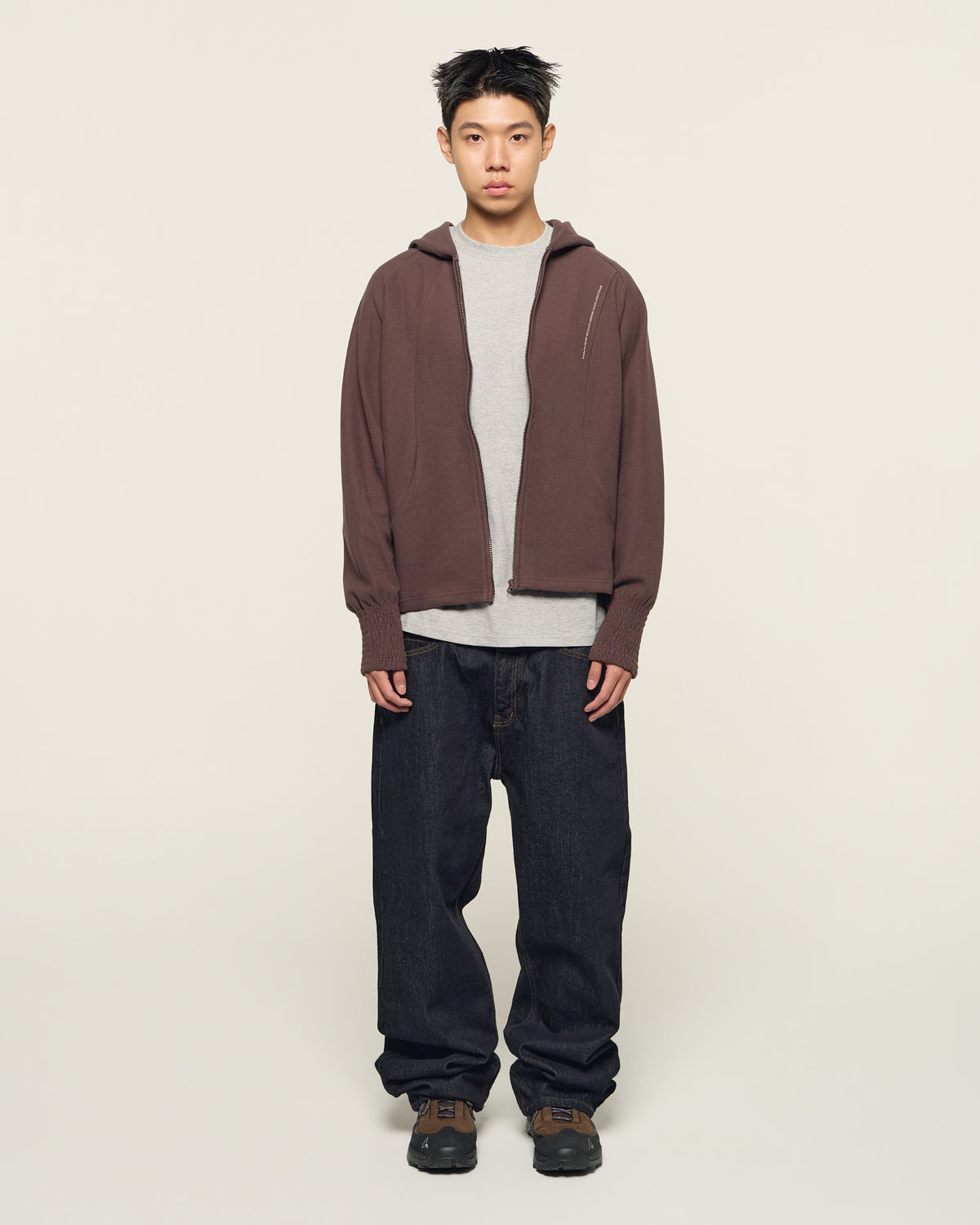 MSC / 26AW Sakariba Hooded Jacket - Brown