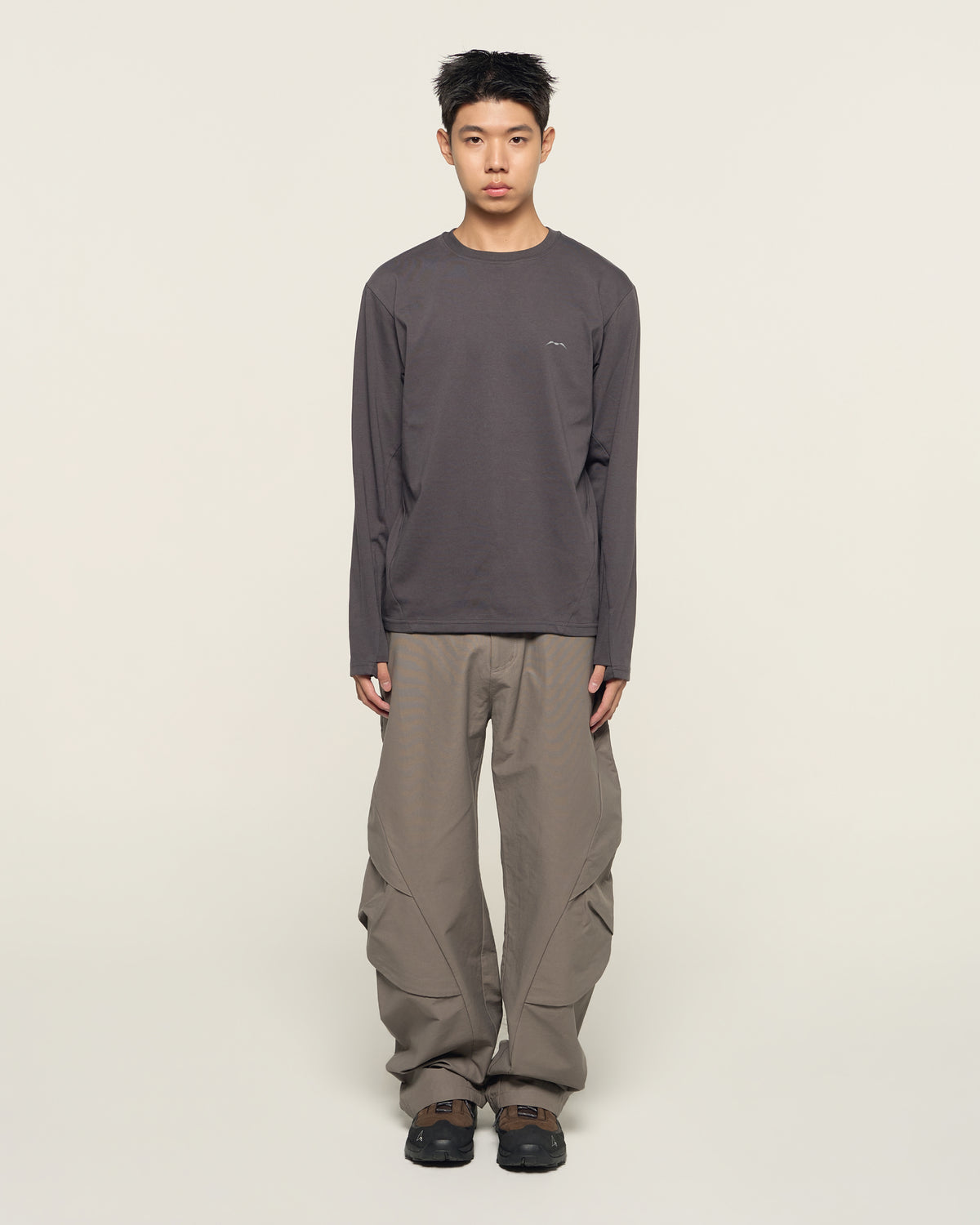 MSC / 26AW HEX 24 Long Sleeve - Charcoal