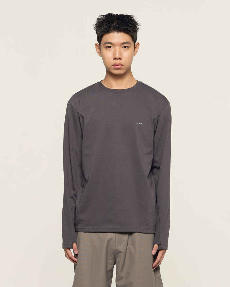 MSC / 26AW HEX 24 Long Sleeve - Charcoal