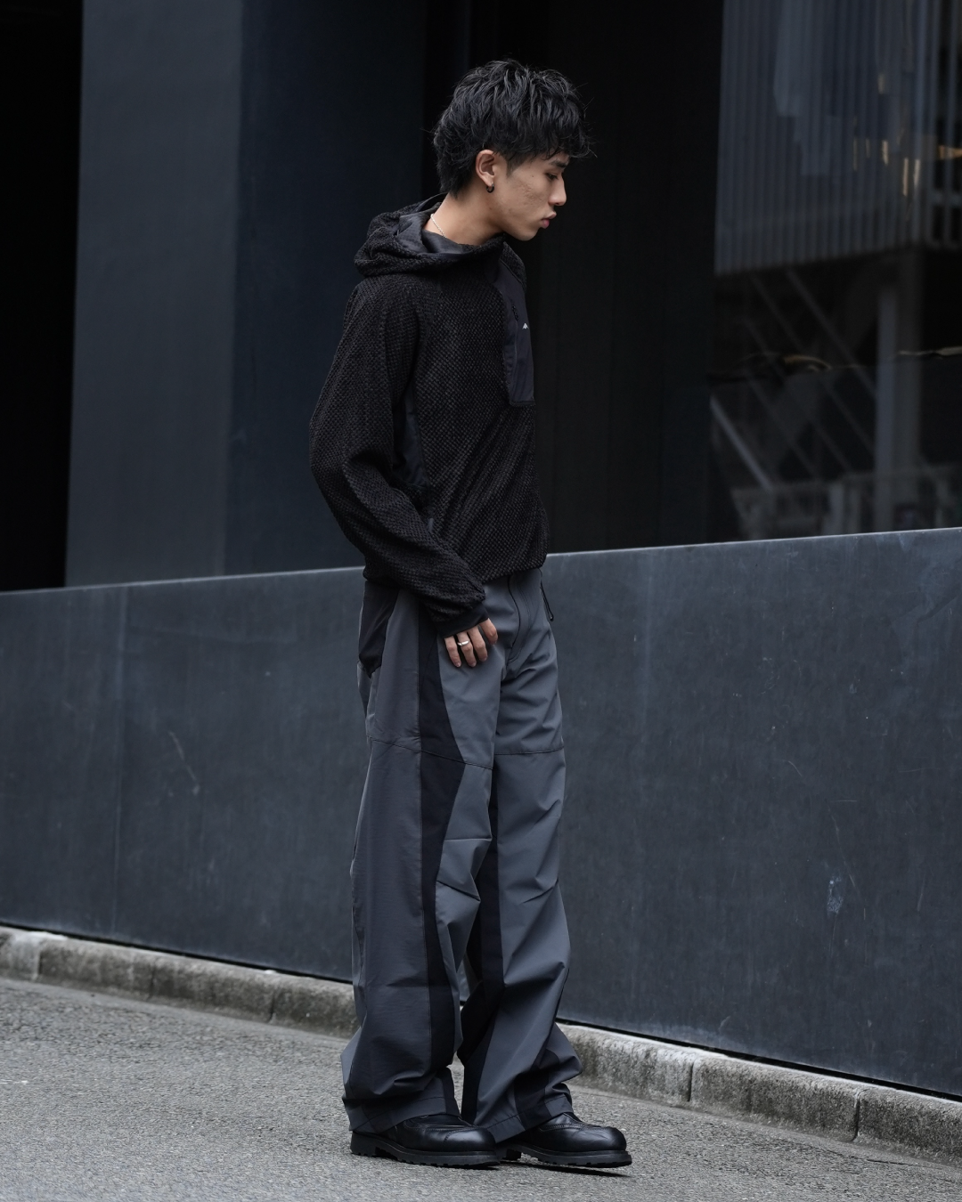 MSC / Bark Curved Pants - Black