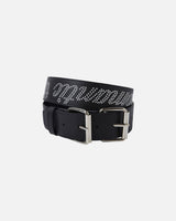 TAKARAVACO / Hotfix Double Buckle Belt - Black