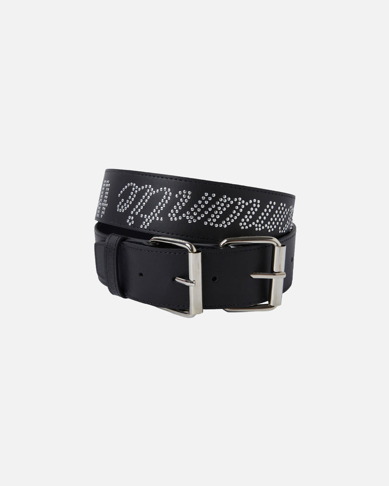 TAKARAVACO / Hotfix Double Buckle Belt - Black