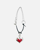 MEG KIM / Heart Metal Necklaces - Red