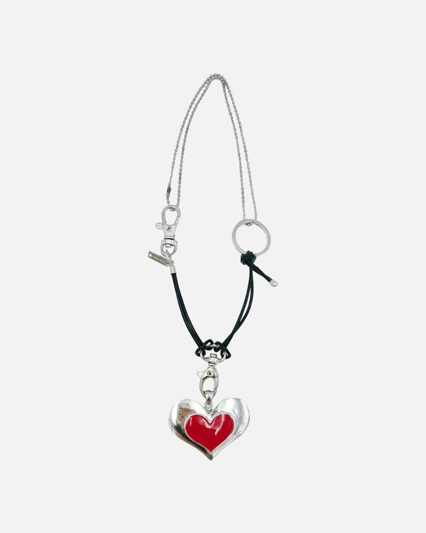 MEG KIM / Heart Metal Necklaces - Red