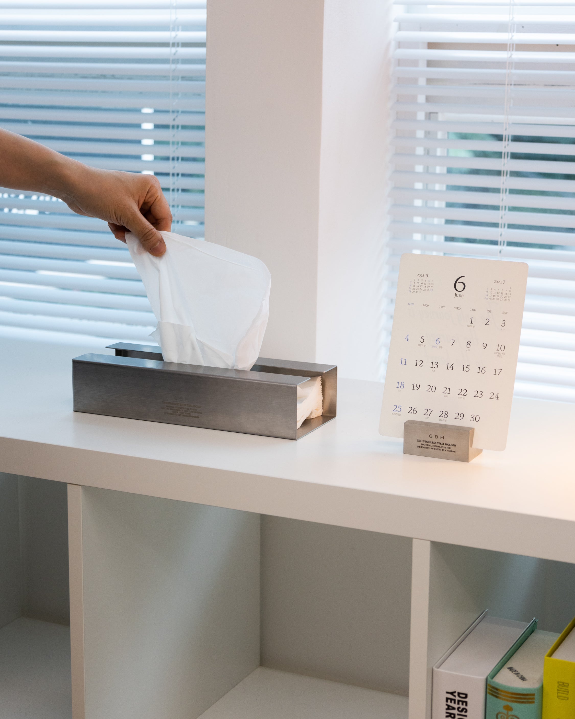 GBH / Stainless Tissue Case - Matt Silver