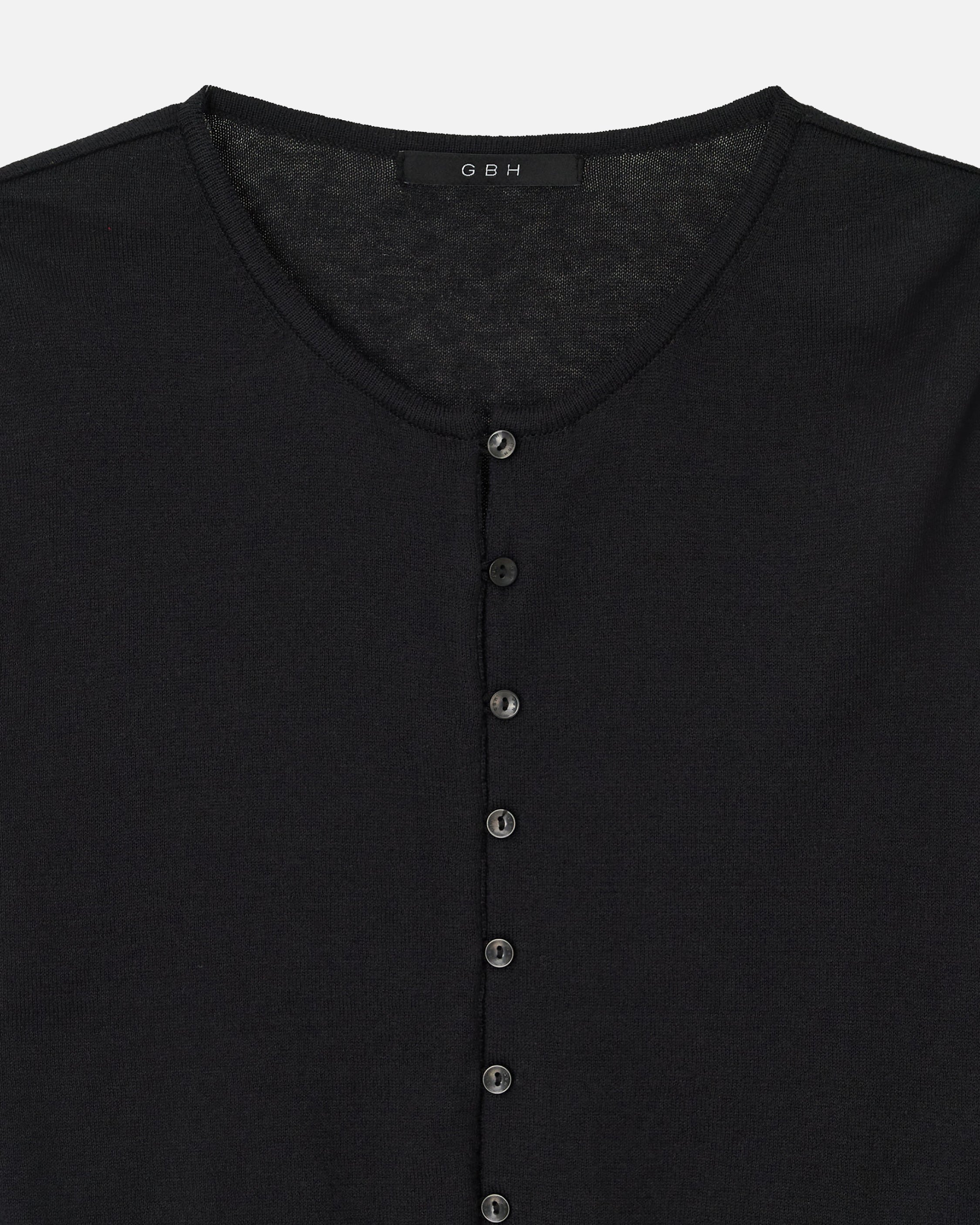 GBH / Cashmere Petite Cardigan  - Black