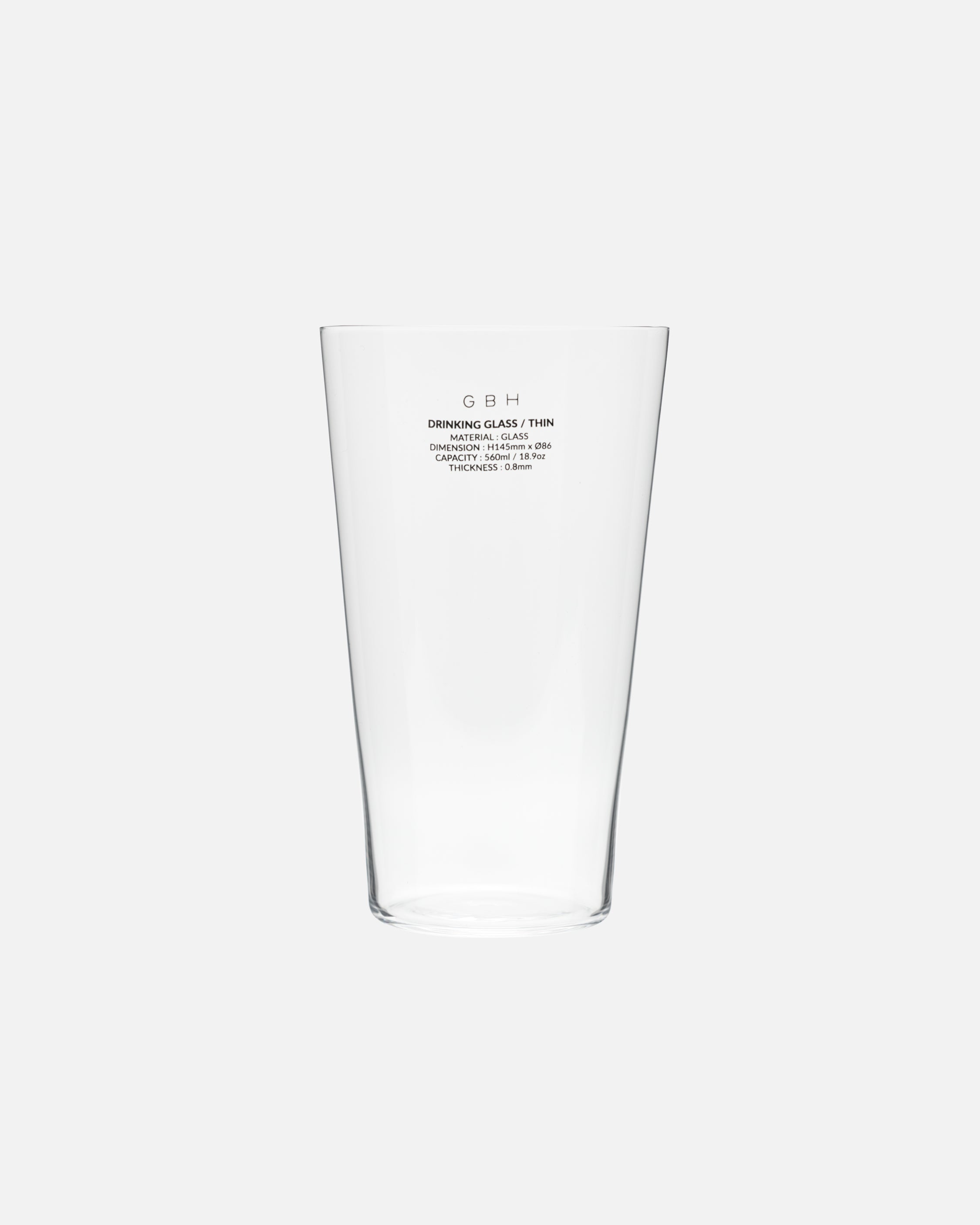 GBH / Drinking Glass - L