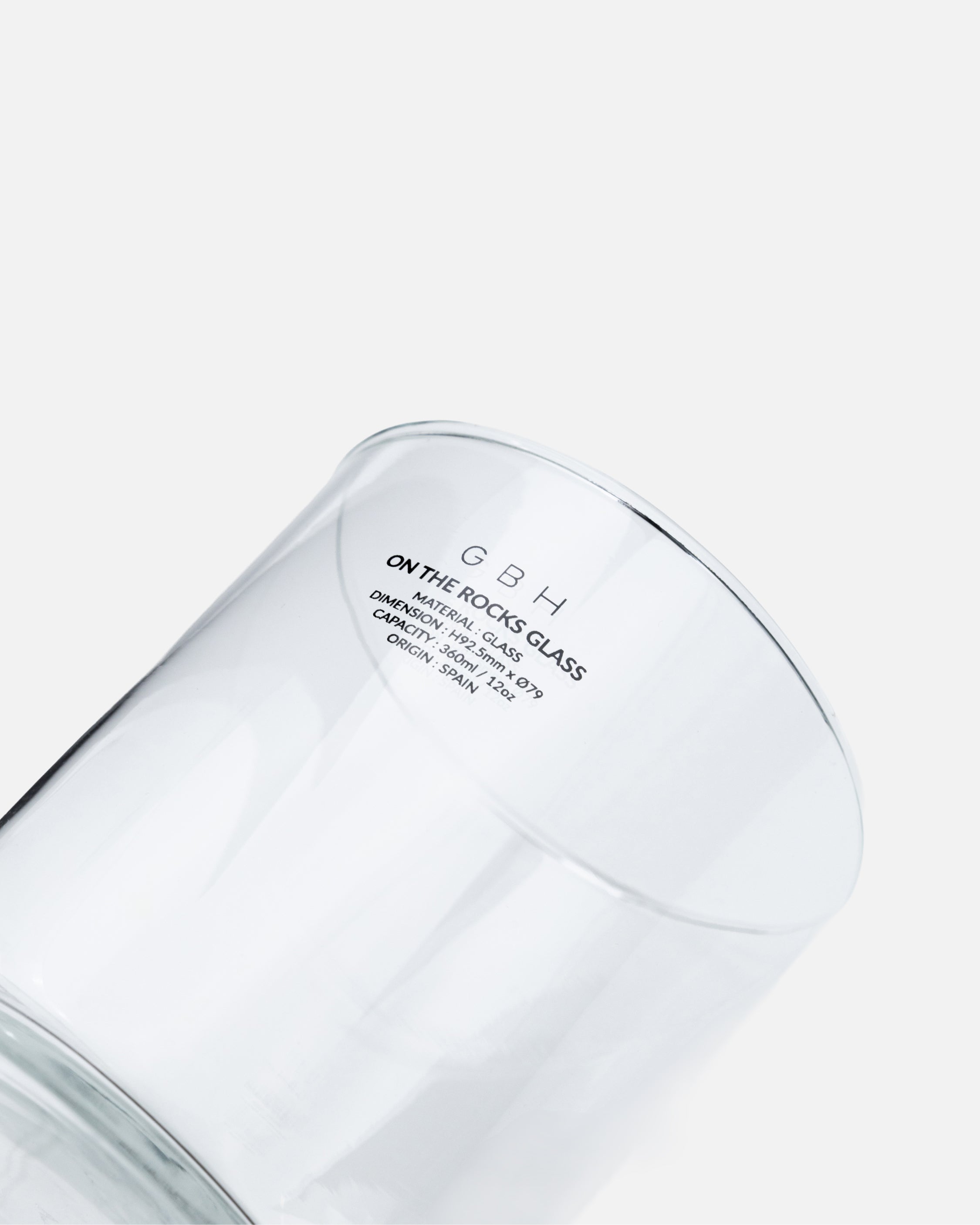 GBH / On The Rocks Glass