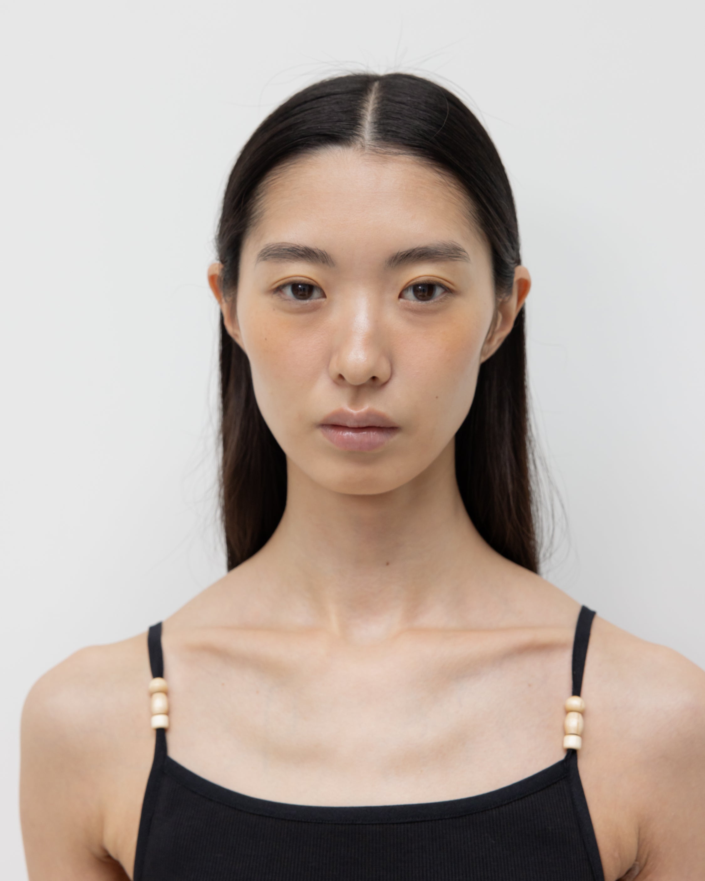 GBH / Wood Beads Sleeveless - Black