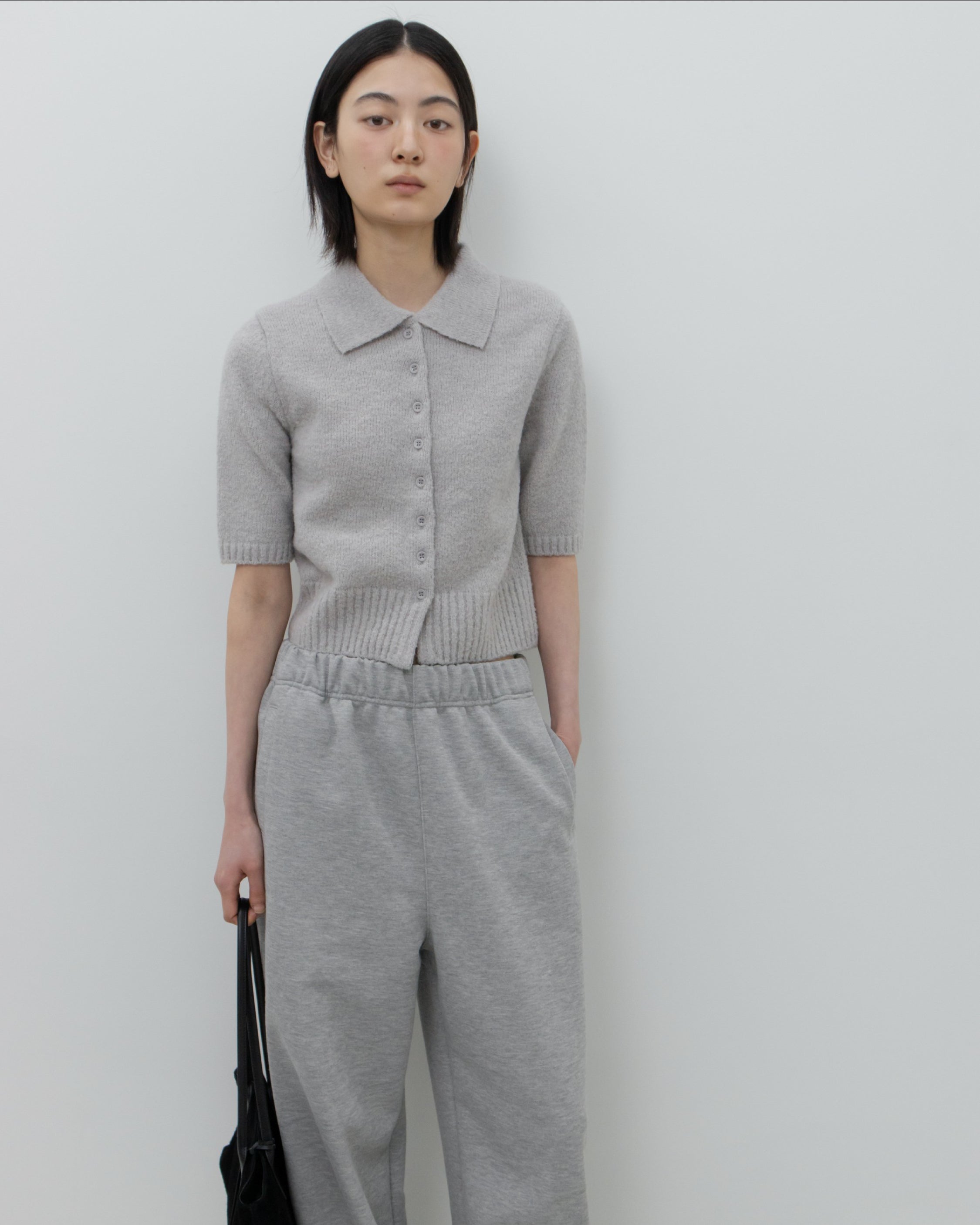 GBH / Heart Stitch Sweat Pants - Gray